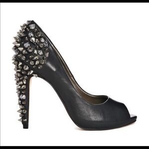 Sam Edelman Black Studded Sandals